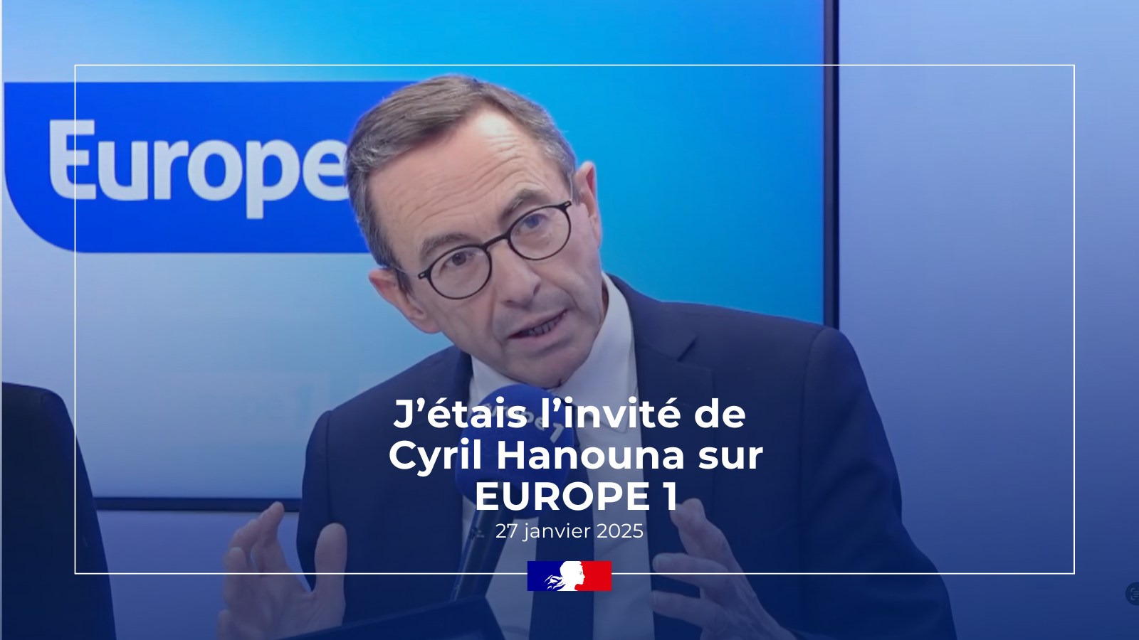 Il faut tout changer ! Je suis pour des peines courtes dès le premier écart grave.