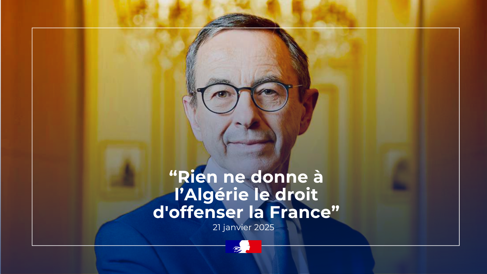 Entretien de Bruno Retailleau dans l’Express : « Puisque la manière douce ne suffit pas, il me semble que nous devons … »
